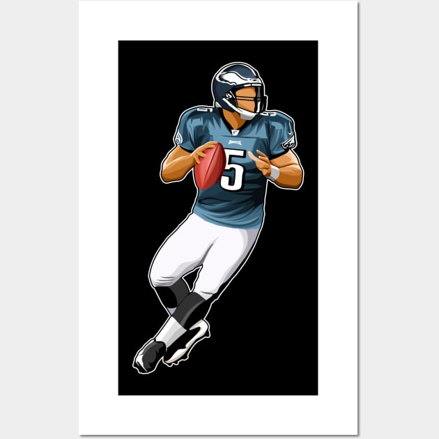 Donovan McNabb #5 Looks To Pass Wall Art by GuardWall17